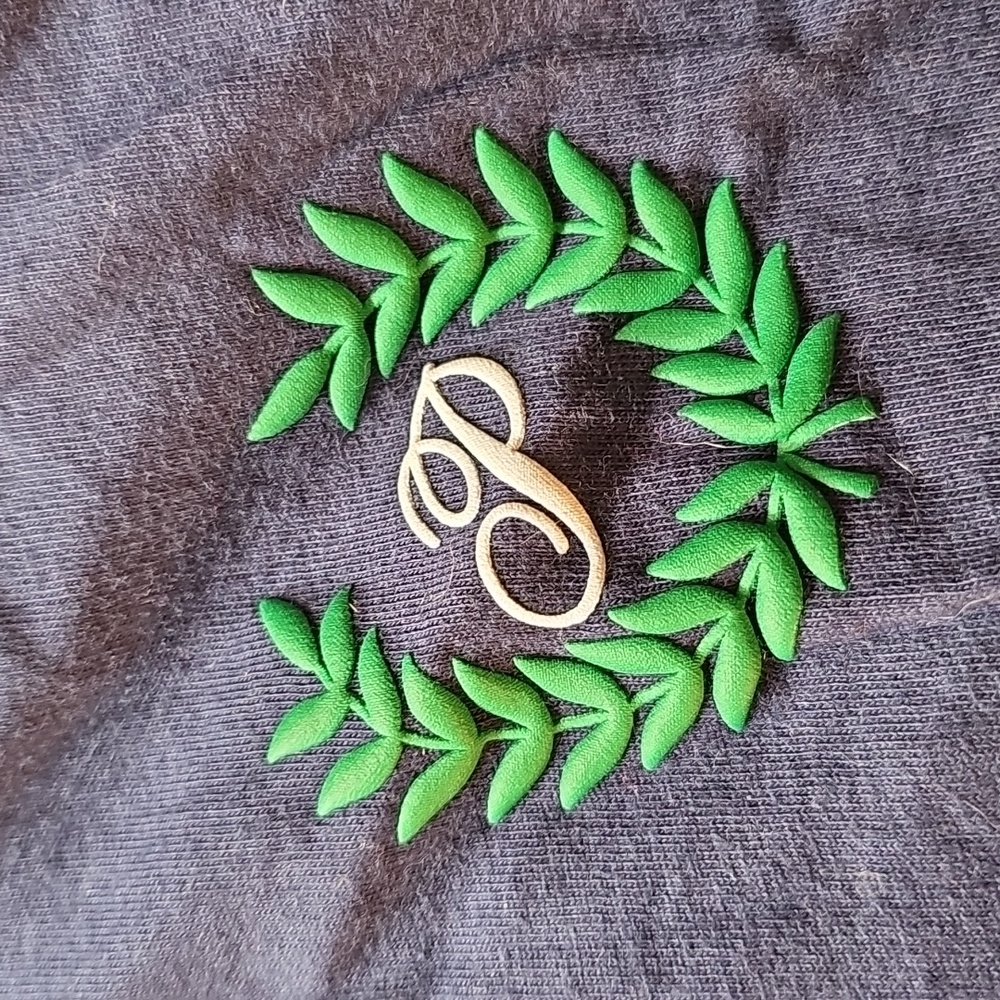 Victoria's Secret Deep Blue Long Sleeve Tee Size M - Picture 2 of 4